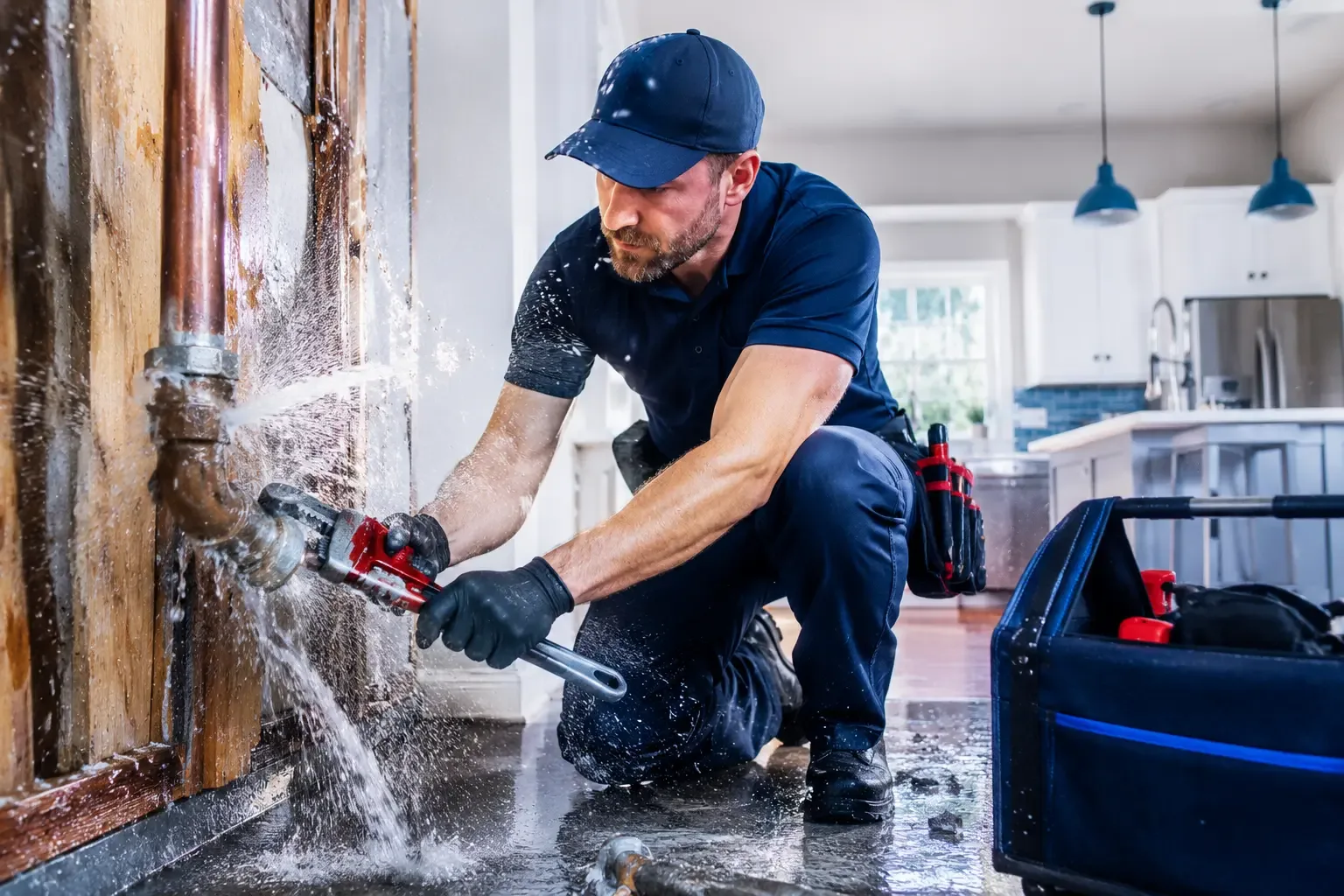 Local emergency pipe repair professionals in Warriormine, WV